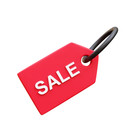 Sale Tag  3D Icon