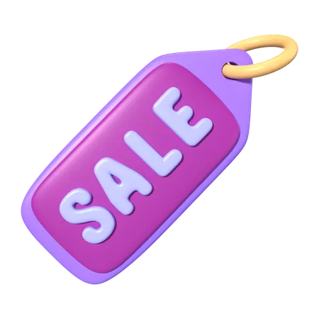 Sale Tag  3D Icon