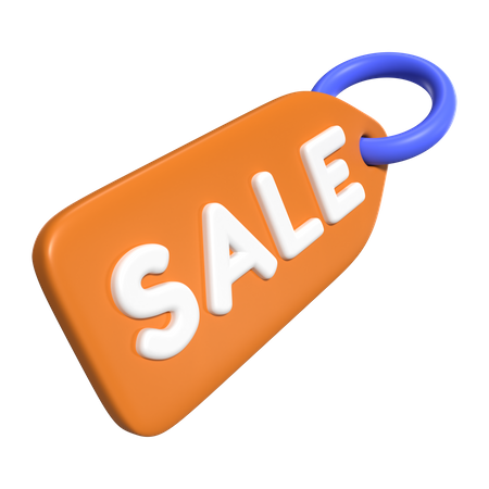 Sale Tag  3D Icon