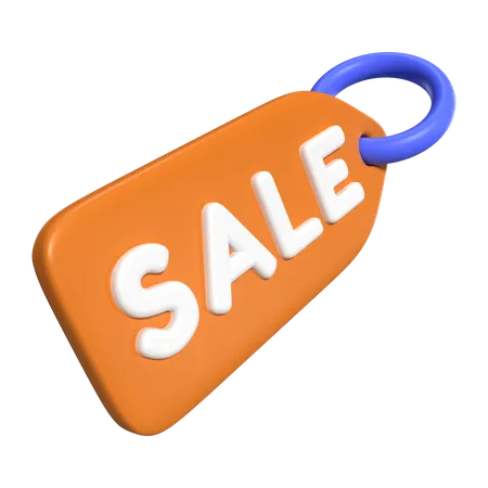 Sale Tag  3D Icon