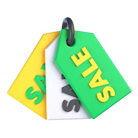 Sale Tag  3D Icon