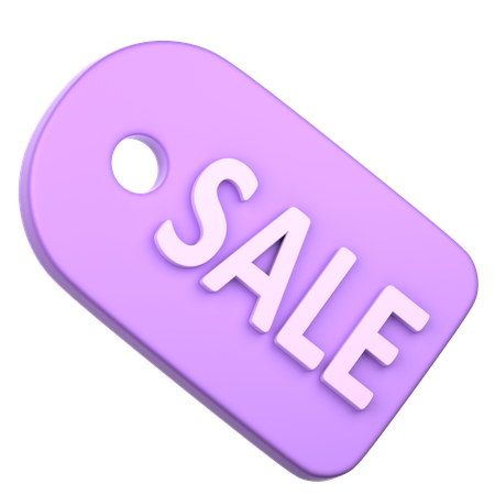 Sale Tag  3D Icon