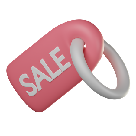 Sale Tag  3D Icon
