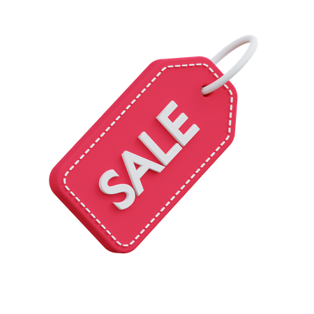 Sale Tag  3D Icon