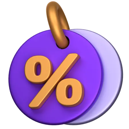 Sale Tag  3D Icon