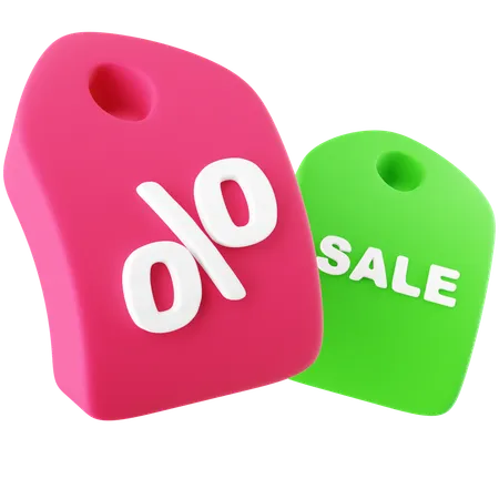 Sale Tag  3D Icon