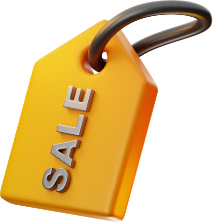 Sale Tag  3D Icon