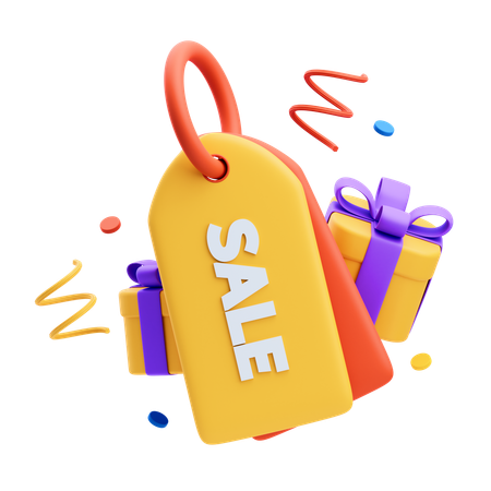 Sale Tag  3D Icon