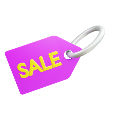 Sale tag  3D Icon