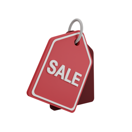 Sale Tag  3D Icon