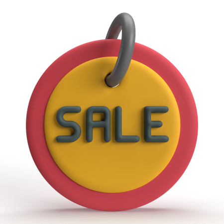 Sale Tag  3D Icon