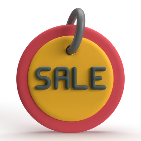 Sale Tag  3D Icon