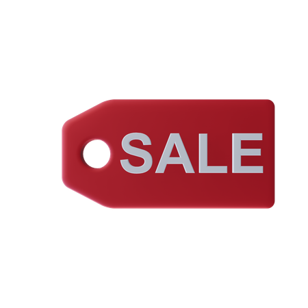 Sale Tag  3D Icon