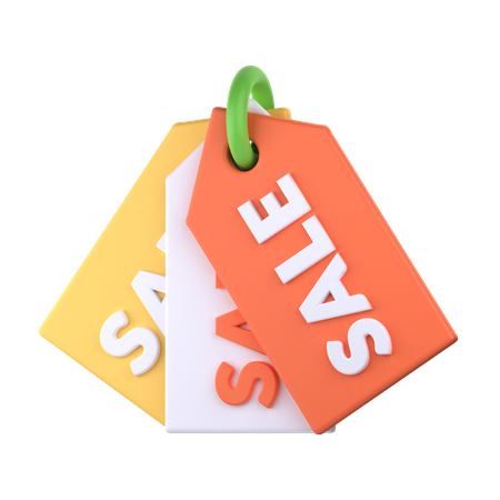 Sale Tag  3D Icon