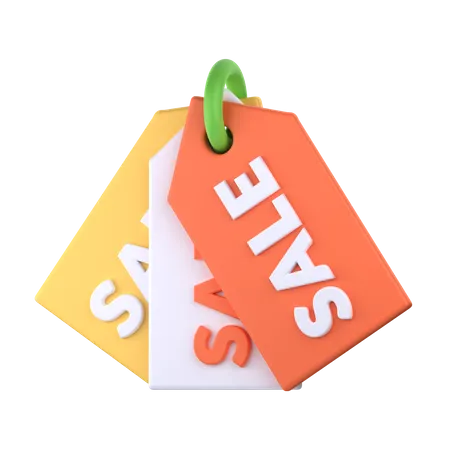 Sale Tag  3D Icon