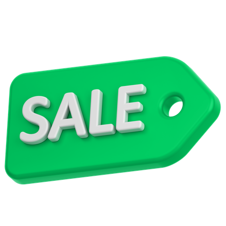 Sale Tag  3D Icon