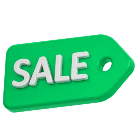 Sale Tag  3D Icon