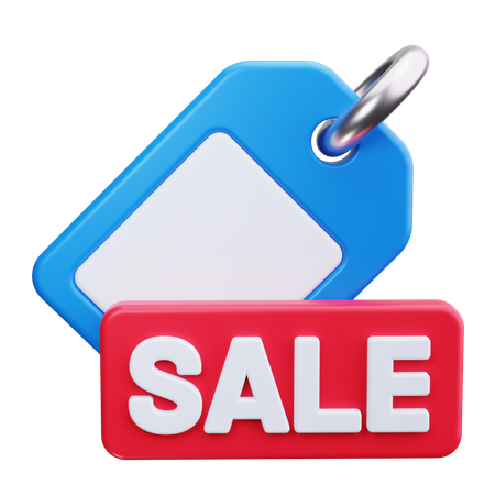 Sale Tag  3D Icon