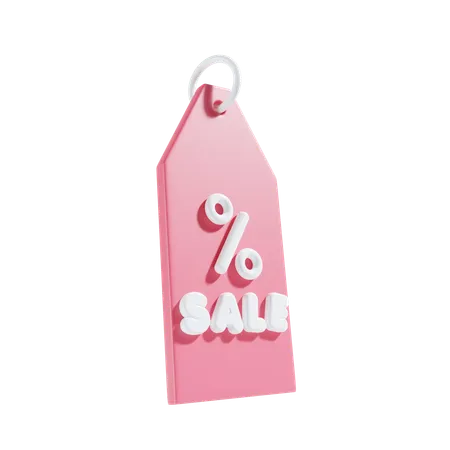 Sale Tag  3D Icon