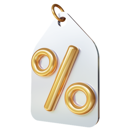 Sale Tag  3D Icon