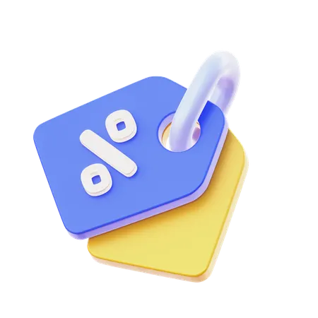 Sale Tag  3D Icon