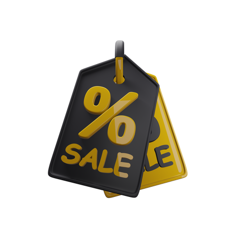 Sale Tag  3D Icon