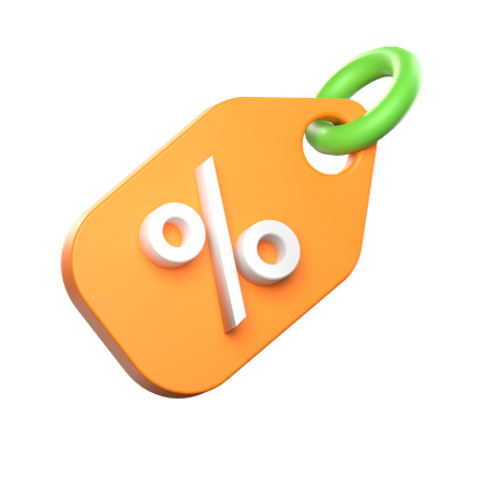 Sale Tag  3D Icon