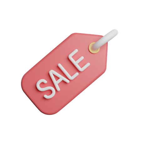 Sale Tag  3D Icon