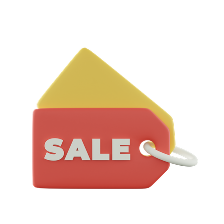 Sale Tag  3D Icon