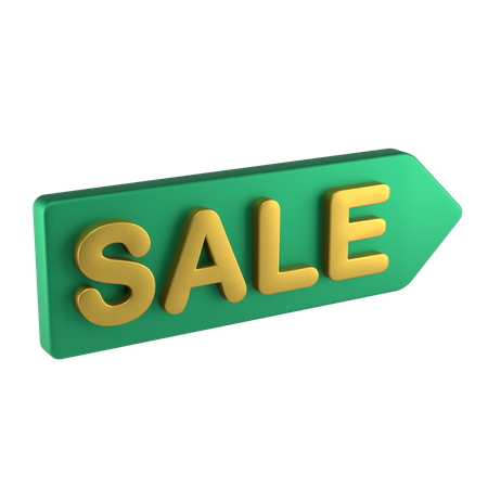 Sale Tag  3D Icon