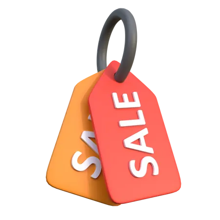 Sale Tag  3D Icon