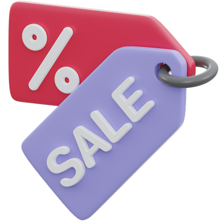 Sale Tag  3D Icon