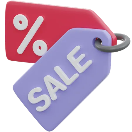 Sale Tag  3D Icon