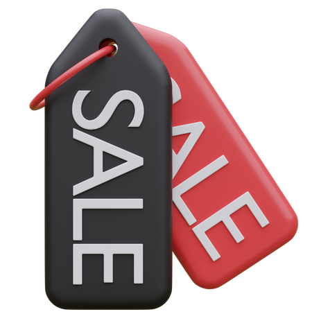 Sale Tag  3D Icon