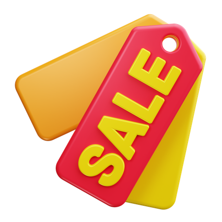 Sale Tag  3D Icon