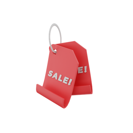 Sale Tag  3D Icon