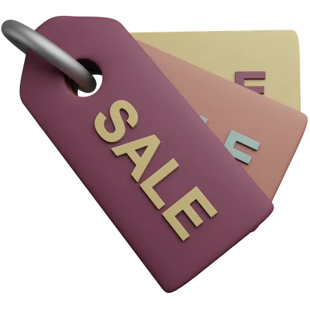 Sale Tag  3D Icon