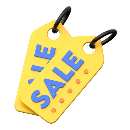 Sale Tag  3D Icon