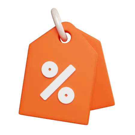 Sale Tag  3D Icon