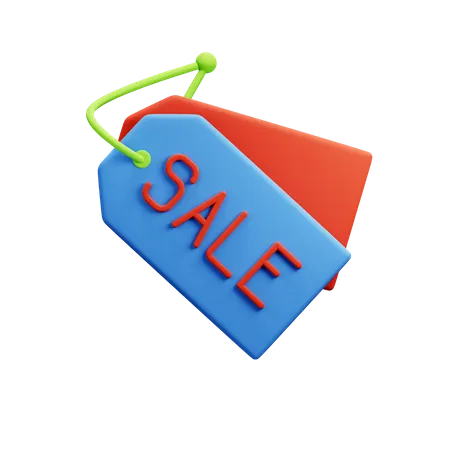 Sale Tag  3D Icon