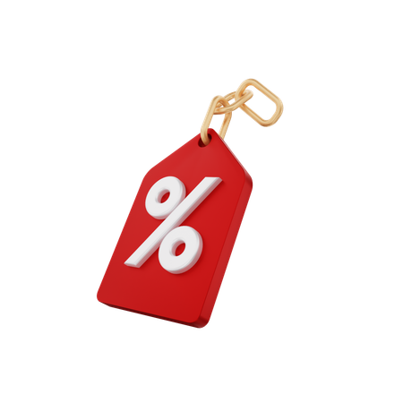 Sale Tag  3D Icon