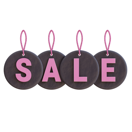 Sale Tag  3D Icon