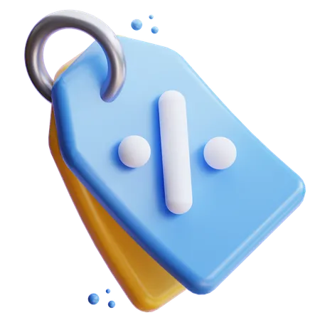Sale tag  3D Icon