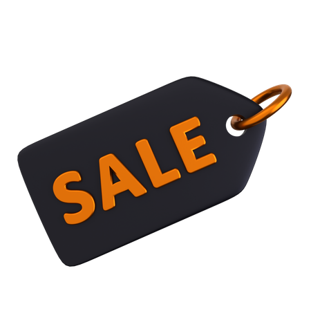 Sale Tag  3D Icon