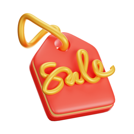 Sale Tag  3D Icon