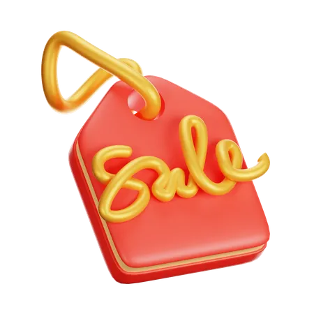 Sale Tag  3D Icon