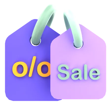 Sale Tag  3D Icon