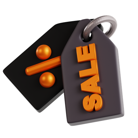 Sale tag  3D Icon