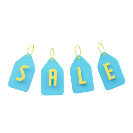 Sale Tag  3D Icon