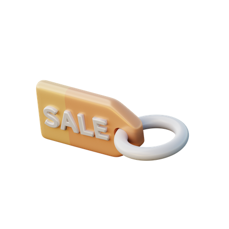 Sale Tag  3D Illustration